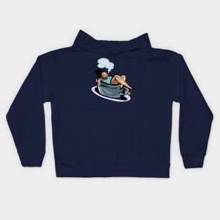 Sip of tea! Kids Hoodie